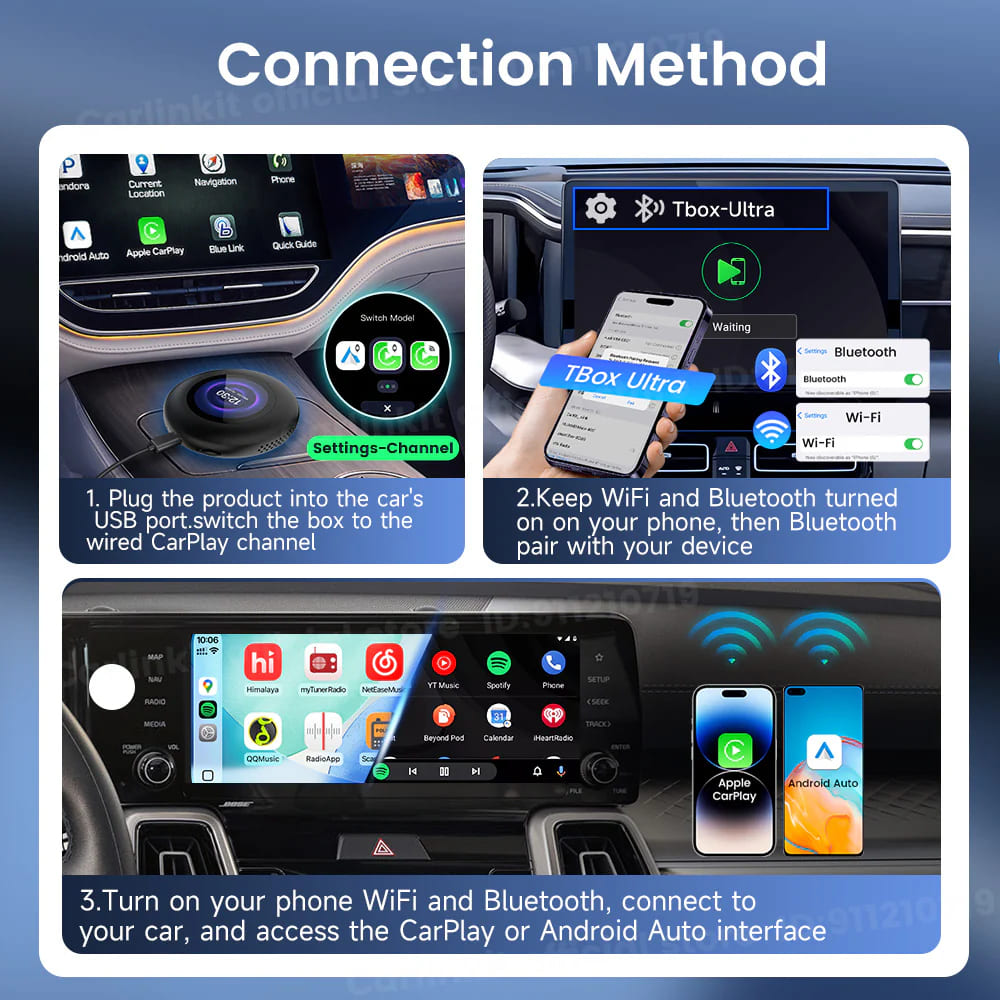 CarLink Ultra™ AI Box Pro