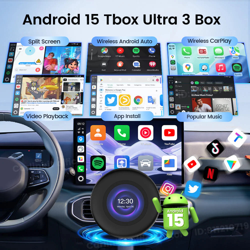 CarLink Ultra™ AI Box Pro